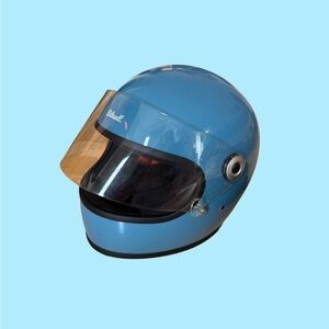 Biltwell // Gringo S motorcycle helmet dove blue size XS